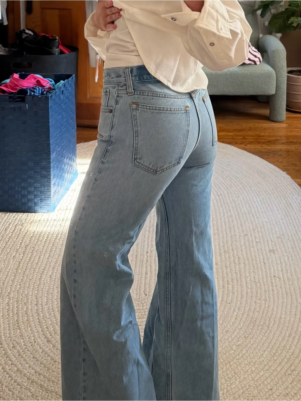 Abercrombie & Fitch Baggy Boot Jeans